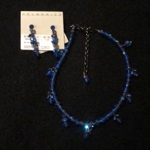 Delmonico Earrings and Necklace set